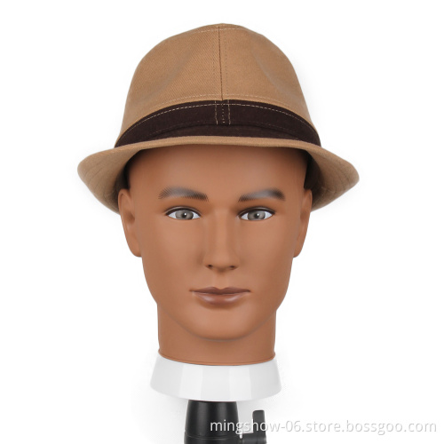 Foam male glass wig display mannequin head wig stand with eyelash